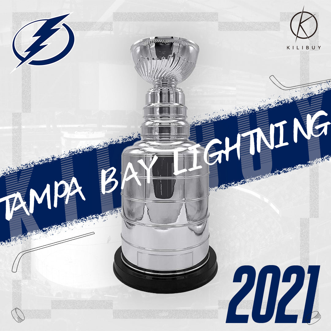 [NHL]2021 Stanley Cup Trophy ,Tampa Bay Lightning