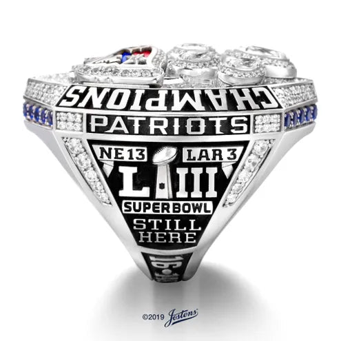 2018 New England Patriots Super Bowl LIII Championship Ring