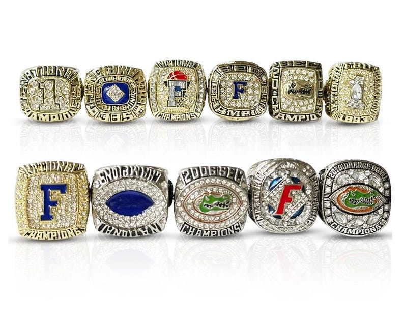 Florida Gators Championship Ring Set (including box)